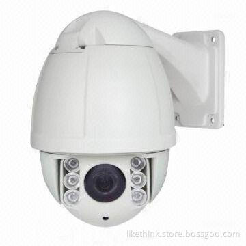 PTZ High-speed Camera with 10x Zoom, 1/3-inch Sony CCD 700TVL, 6 Pieces of Array, 35m IR Distance